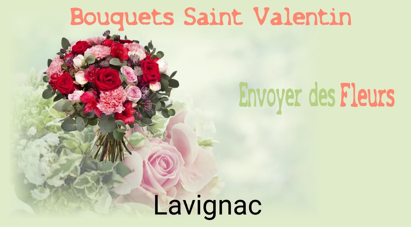 Roses de Saint-Valentin livrées à Lavignac